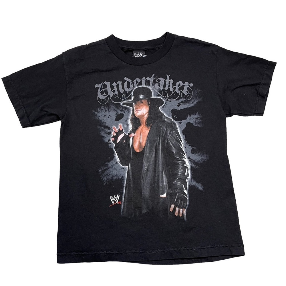 NWT 2010 Kid’s WWE Undertaker Black Graphic T Shirt‎